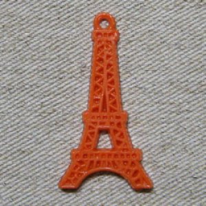 画像1: Eiffel Tower Pendant 【ORANGE】