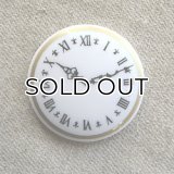 Vintage Plastic CLOCK Cabochon