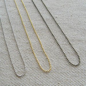 画像1: NECKLACE CHAIN【BALL】