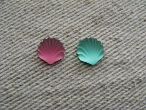 画像3: Vintage Tiny-Glass foiled Shell