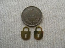 他の写真1: Brass Plate Key-Lock 3個入り