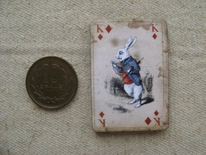 画像3: Print Wooden Charm Alice-Playing Cards