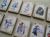 Print Wooden Charm Alice-Playing Cards