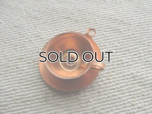 画像1: Copper Cup&Saucer charm