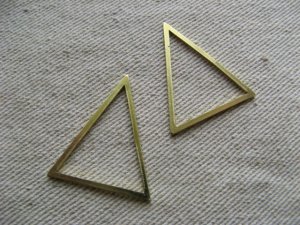 画像1: BRASS Large Triangle 