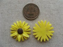 他の写真1: Vintage YE/Daisy Flower 30mm