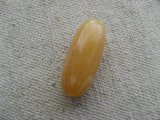 Vintage Amber Marble Long-Oval Beads