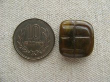 他の写真1: Vintage Plastic Turtle Etched Beads