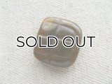 Vintage Plastic Turtle Etched Beads