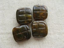 他の写真3: Vintage Plastic Turtle Etched Beads