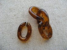 他の写真2: Vintage Plastic Tortoise Chain【Oval:14mm】