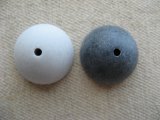 Vintage Matte Dome Beads 