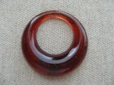 Vintage Tortoise Hoop Ring