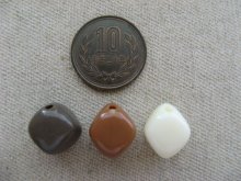 他の写真1: Vintage Plastic Diagonal Beads
