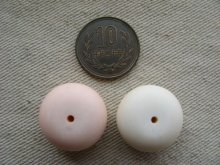 他の写真1: Vintage Matte Donut Spacer Beads 