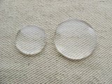 Plastic Simple Cabochon【Clear】 