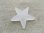 画像1: Vintage Plastic Frost Star Cabochon (1)