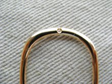 他の写真3: Goldplated 1-Hole Ring Hoop 2個入り