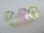 画像2: Clear Lucite Bend Color Hole Beads (2)