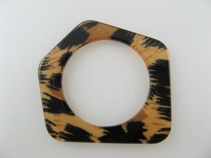 画像3: Acrylic M/Color Acetic Pentagon Ring