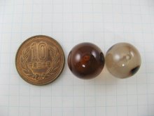 他の写真1: Plastic Tortoise Round ball Beads 16mm 