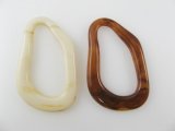 Acrylic Marble Irregularity Ring 