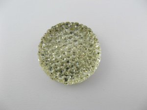 画像1: Round Crystal Bumpy Cabochon 24mm