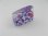 画像3: Vintage Plastic BL+PK+PU Confetti Trapezoid Beads (3)