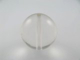 Vintage Lucite Clear Ball Beads 19mm