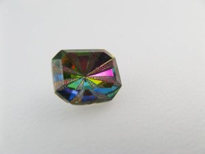 画像1: Vintage Glass Stone【Cut/VITRAIL】OCT/10x8mm