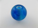 Vintage Plastic Lagoon Ball Beads 