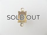 Brass Stone Setting Connector【Octagon 8x6】
