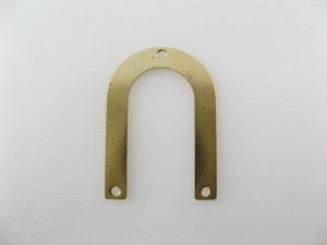 画像1: Brass U 3hole Connector【Thick】