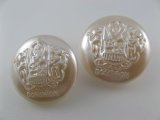 Plastic Pearl Coat of arms Button