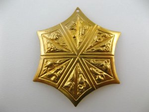 画像1: BRASS Zodiac HEX/Pendant