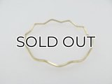 BRASS Wave Circle 32mm