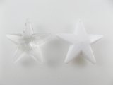Vintage Plastic Faceted Star Charm