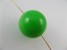 他の写真2: Vintage Plastic Simple Ball Beads 2個入り