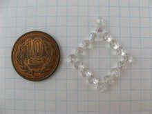他の写真1: Vintage Plastic Crystal AB Diamond Beads