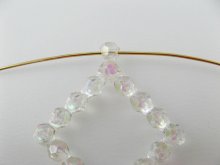 他の写真2: Vintage Plastic Crystal AB Diamond Beads