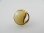 画像2: Plastic Pearl+Gold Wavy Cutout Button (2)