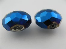 他の写真2: Vintage Glass Faceted Octagon Beads