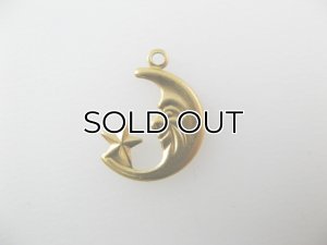 画像1: BRASS Moon&star (S) 2個入り