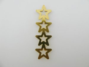 画像1: Brass Plate 4th Star
