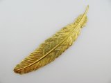 Goldplated FEATHER (L)