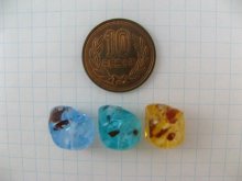 他の写真1: Vintage Clear Ice Confetti Beads