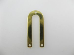 画像1: Brass U 3hole Connector【Thin】