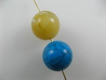 他の写真2: Vintage Plastic Unique Ball Beads 14mm