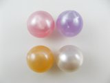 Vintage Plastic M/Pearlize Ball Beads