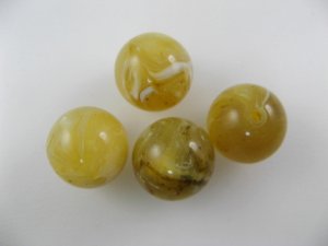 画像2: Vintage Plastic Unique Ball Beads 14mm